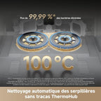 dreame Matrix10 Ultra Robot Aspirateur, Multi-Serpillière, 8 cm Franchis, 30 000 Pa, Vidange/Remplissage Auto, Auto-Nettoyage, 100% Démêlage, 240+ Obstacles, Commande Vocale