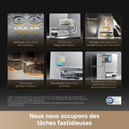 dreame Matrix10 Ultra Robot Aspirateur, Multi-Serpillière, 8 cm Franchis, 30 000 Pa, Vidange/Remplissage Auto, Auto-Nettoyage, 100% Démêlage, 240+ Obstacles, Commande Vocale