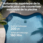 AIPER Scuba X1 Robot Piscine avec App, Aspirateur Piscine avec WavePath 3.0 et Navigation Intelligente, Système de Filtration Ultra-Fine, Nettoyage Ligne d’Eau, Idéal pour Les Piscines Enterrées